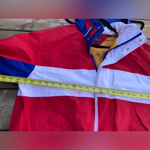 Tommy Hilfiger Men's S Red and White Sailing Gear Jacket - Picture 7 of 16